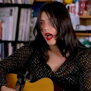 Sharon Van Etten Instagram - So much has been happening lately… and there’s still more to come ! I will be a judge for @npr’s #TinyDeskContest this year! I am lucky to have had the opportunity to play the #TinyDesk twice and am so excited to be able to help bring that experience to a new up-and-coming artist . To enter, you must submit a Tiny Desk Contest entry video by March 13. The winner will get to play their very own Tiny Desk concert and go on tour with @nprmusic. I can’t wait to listen and get to know all of your music .