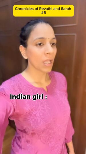 Sharul Channa Instagram - Chronicles of Revathi and Sarah #5 
.
.
.
.
.
.
.
.
.
.
.
.
.

#fyp #comedyvideos #funnyvideos #singapore