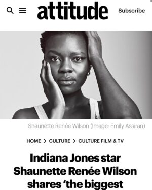Shaunette Renée Wilson Instagram - …struggle’ from her journey as a queer woman”
just out here tryna be loved, be me, be free
👭🏾👫🏾🌈
thanks @attitudemag