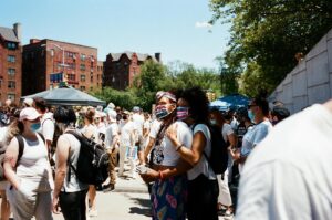 Shaunette Renée Wilson Instagram - moments in a movement. 📸 : me #leica #film #blacktranslivesmatter