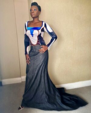 Shaunette Renée Wilson Instagram - Indiana Jones Press Junket
not a fit gone to waste 💁🏾

styling: @solangefranklin 
makeup: @nickbarose 
hair: @alexander_armand 
dresser: @annisahmedinah__