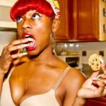 Shayna McHayle Instagram - me @ 18 …giving hood pinup, hustlas wifey u feel me😏🤣 …..yall wasn’t in pathmark !!!!!😭😍