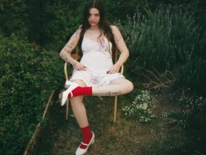 Shelby Lee Instagram - Don’t tell me to smile.
Xoxo🍒🔪
“Feminine Rage“ Creative direction, styling and photography @caitlinindiana 
Based on the written works of @tatumbronte 
Set assistant and BTS also by @tatumbronte 

women healing women