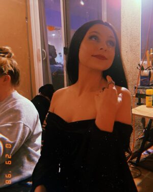 Shelby Wulfert Instagram - when we’re together, every night is Halloween 🕷🕸