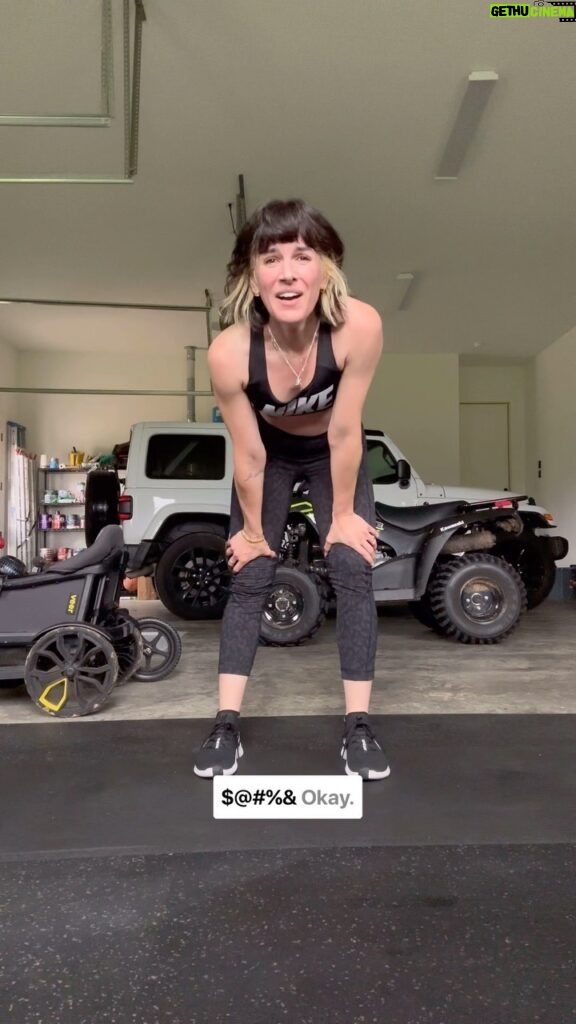 Shenae Grimes-Beech Instagram - Swearing my way through possibly the most realistic workout video ever posted on this app 😂 Please tell me I’m not the only one whose workouts look (and sound) like this!