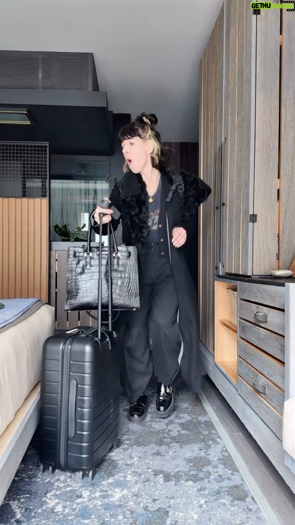 Shenae Grimes-Beech Instagram - I have zero cool about any of this as you’ll see from the most emotional hotel room tour ever filmed 😂 This is my first ever brand trip AND my first work trip without my babies… WAY outside of my comfort zone but @prose has made it a literal dream come true and absolutely spoiled this mama. Trying hard to just enjoy, push myself and feel worthy of this beautiful experience. The hugest thank you to my husband for always cheerleading me on in these moments and being the best Daddio in the whole world. Thank you to YOU, my incredible community of internet pals, for supporting my journey as a creative and working mom. And of course, thank you to my @prose family for making this the best trip imaginable 🖤 I know your brand mission is to make beauty personal and make each customer of your customized hair care & skincare feel special but damn guys, I never expected to feel THIS special. Thank you, thank you, thank you.