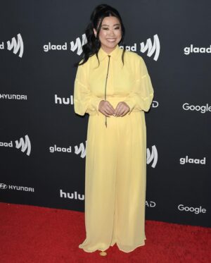 Sherry Cola Instagram - what a freakin’ honor to present at the GLAAD media awards! it was such a magical night, celebrating the nominations for @goodtrouble (and #shortcomings)! i’m so grateful that @glaad has been a champion for us since day 1 🏳️‍🌈 queerness is a superpower!