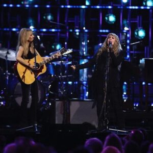 Sheryl Crow Instagram - I don’t know who, or where I would be without this woman! You can bet I was singing her songs in my curling iron when I was young dreaming of being her. @stevienicks is more wonderful in real life!  This is a moment I will never forget. 

#rockhall2023 #TrueFriend