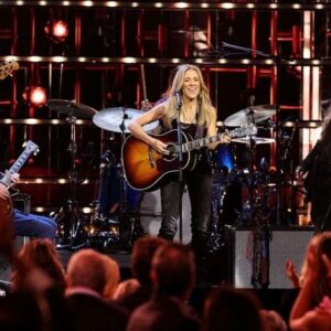 Sheryl Crow Instagram - One of the great moments of my life, inducting my sister into the Rock and Roll Hall of Fame. She’s a heroic gift to music and to the world. I love you, amazing Sheryl.