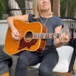 Sheryl Crow Instagram - “You Can’t Change The Weather” felt like an appropriate song today as we wait out storms and tornado watches in TN (not to mention the choir of cicadas!). The bird chirping along was another pleasant surprise. 😊