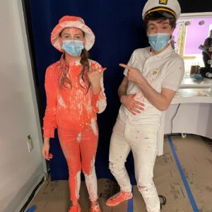 Shiloh Nelson Instagram - Getting slimed on Nickelodeon is a dream come true. Don’t worry, I got @iamelijahnelson back pretty well 🤪 @nickelodeon Link in bio for video.