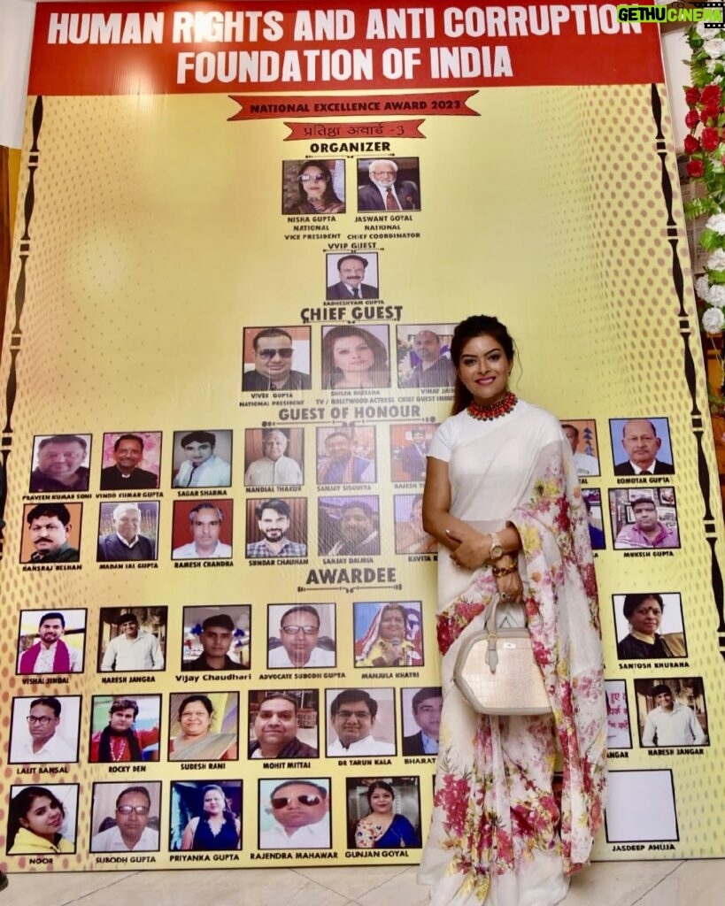 Shilpa Raizada Instagram - Human rights and anti corruption foundation of India… Yesterday’s event in hisar harayana … #मानवअधिकार #humanrights #anticorruption #shilparaizada #event