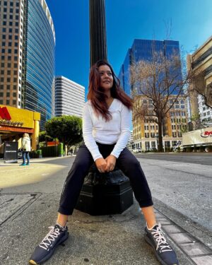 Shilpa Raizada Instagram - “You dream. You plan. You reach. There will be obstacles. There will be doubters. There will be mistakes. But with hard work, with belief, with confidence and trust in yourself and those around you, there are no limits.”
#skyhavenolimit #achivement #courage #life #actor #usa #jaishriram