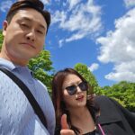 Shim Jin-hwa Instagram - - 어제도 오늘도 아침일찍 나와서 태풍이랑 믾이 못놀아서 아침 스케줄 끝나고 다음 스케줄 전까지 셋이 공원 데이트🌳 알라뷰 우리개족🙎🏻‍♂️🐶💕🙎🏻‍♀️