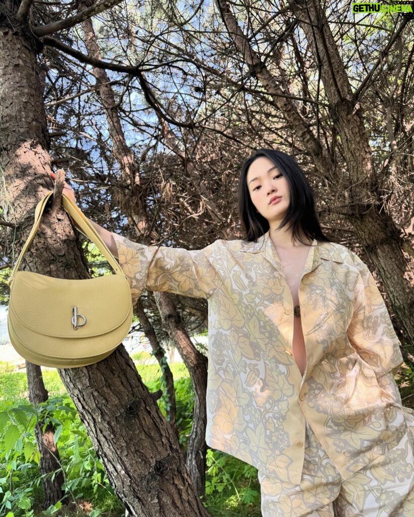 Shin Hyun-ji Instagram - My new rocking horse bag 🐴 #burberry #ad @burberry