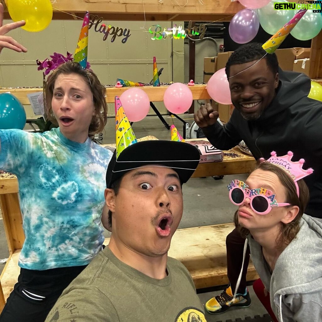 Shira Haas Instagram - From last week, celebrating my birthday on set, missing my family but kicking some asses. 🤪 Thank you to everyone who sent their wishes. Love yooooou all. 💖