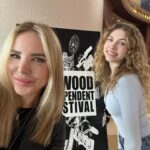Shirly Brener Instagram - premiere screening at @hriff_hollywood_film_festival celebrating another festival selection for Not My Circus @notmycircusfilm 🎬🤡 written &!directed by Mila @milabrenerofficial at 17 !! starring @jujubrenerofficial and a wonderful cast & crew 😍 After the strikes & a strange time for the industry and the world its so special to see how people still just love movies as much as we do!! ✨❤️🍿✨ 👈🏼 swipe for cool photos •thank u @l_o_jewelry for my amazing meaningful jewerly