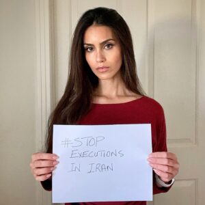 Shiva Negar Instagram - #stopexecutionsiniran 💔🖤