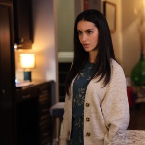 Shiva Negar Instagram - Behind the scenes 🎬  #thethreatnextdoor @tubi #superchannel