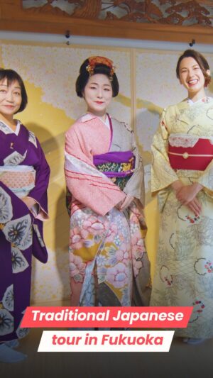 Shizuka Anderson Instagram - Don’t miss beautiful places like Hakata on your Japan trip! 👘 

🌟Book this experience now, link in bio 🌟

Stroll the historical streets of Hakata! Visit Kushida Shrine and a retro shopping street, see a traditional dance performance, wear a kimono and enjoy a quintessentially Japanese lunch with tea and sweets like wagashi. 🍵🍡

Perhaps best known as one of Japan’s prime ramen destinations, Fukuoka City’s Hakata area dazzles visitors year-round with its seaside views, fresh gourmet options, and all-out festivals. With so many things to see, do, and eat, it’s worth exploring Hakata with a local guide and participating in cultural experiences to enjoy your visit to the fullest.

In this tour, you’ll start by exploring Hakata’s landmarks. Your first stop will be Kushida Shrine, where the famous Hakata Gion Festival is celebrated yearly. You’ll then stroll a shopping street with a retro flair packed with shops and restaurants. There, you’ll shop for traditional Japanese sweets with the help of your guide.

You’ll then delve into the traditional culture by enjoying a shamisen and a traditional Japanese dance performance. Finally, you’ll indulge in a Japanese-style lunch featuring Hakata cuisine, followed by a tea ceremony and Japanese sweets to wrap up the day. 🍣🎎

#hakata #fukuoka #japaneseculture #kushidashrine #traditionaljapan #japanesedance #shamisen #wagashi #japaneselunch #kamishopping #teaandsweets #japantour #culturalexperience #explorejapan #visitjapan #fukuokacuisine