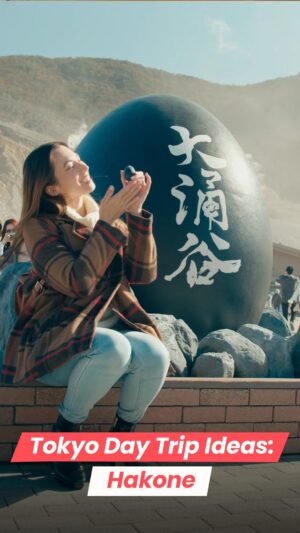 Shizuka Anderson Instagram - Comment ‘HAKONE’ below and we’ll send you our 2-day Hakone itinerary!

One of the most popular destinations for a day trip from Tokyo, Hakone is a hot springs town full of beautiful views and tasty treats. Shizuka travels up mountains, over lakes, and through the shrines of Hakone to visit places offering unique Hakone food, like coal black onsen eggs and “power” mochi. 🏞️🍳

Explore an active volcano, and try the black onsen tamago, or hot springs eggs, that the area is famous for. Then, travel across the lake on a pirate ship 🏴‍☠️🎥

#hakone #japantravel #hotsprings #mountainviews #japanesefood #onseneggs #shrinevisit #teashop