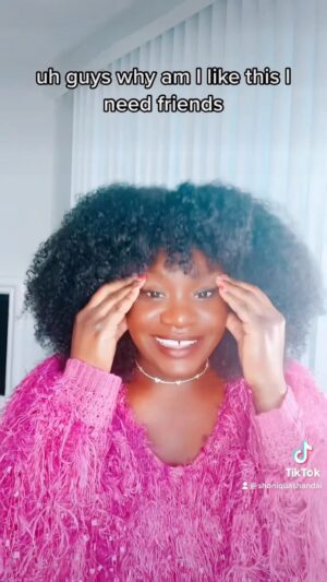 Shoniqua Shandai Instagram - A random moment of vulnerability I posted on TikTok now has over half a million views. You truly never know what’s going to resonate with people, but whatever I do, I’m going to do it with authenticity. 🙏🏿

Showing love to all my #introvert #ambivert #wallflowers #empaths and people battling #depression and #anxiety Give yourself grace and know you are not alone! Love ya’ll ♥️

#mentalhealth #mentalhealthawareness #selflove #beyou
