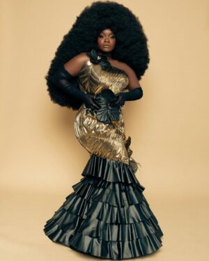 Shoniqua Shandai Instagram - I want to thank @amazonstudios for the honor of attending the Amazon x @vanityfair pre-awards show celebration last night. Fun story! I had this dress made a year ago in hopes of attending a Vanity Fair party in 2023, but didn’t get an invitation. A year later I’m minding my business painting 🤣 and an invite showed up in my inbox…. I declare over myself and whoever receives it that the things we desire will chase us down this year! In Jesus Name! 🙏🏿 What a way to start 2024?! 🌟🚀🌟🚀🌟🚀🌟🚀

Shot by: @evision_photoz 
Asst: @facesrmycanvas 
Makeup: @makeupbyejgregory 
Hair: @indiamhammond 
Dress: @angelayalacouture 
Creative Director: Mwah! 💅🏿
Publicist: @nianawill 
Special Thanks to my mama @alaishablessed for making me this FIONE! 😍

#goldenglobes #internationalhouseholdname 
#dress #fashion #photography #model #actress #ootd #blessed #covergirl #vanityfair