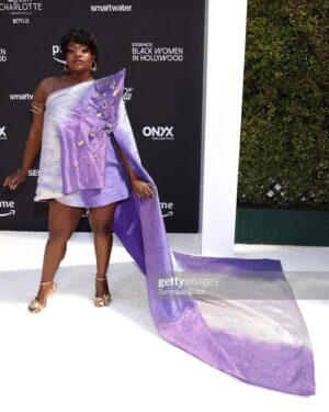 Shoniqua Shandai Instagram - Essence Black Women in Hollywood Awards! 💜💜💜

Photography @evision_photoz 
Dress @angelayalacouture 
Makeup @alexahernandez.xyz 
Hair @bammyrodeodrive 
Shoes @stevemadden 
Jewelry @trufacebygrace 

#internationalhouseholdname #fashion #actor #essence #blackwomen #viral #art #photography #blessed