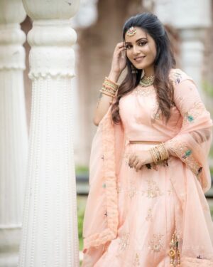 Shreegopika Chandran Instagram - MUA @kalwon_beauty 
Costume @kaksh_by_kavita 
Hair @ganeshhairstyle_studio 
📸 @photopalettestudios