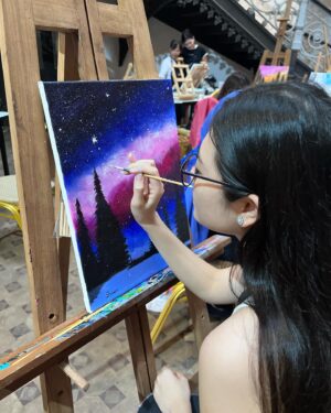 Shwe Tha Mee Instagram - Protect your peace 
#shwethameeofficial #shwethamee #painting #love #peace #burmese #myanmar