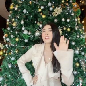 Shwe Tha Mee Instagram - Hi 
#shwethamee #ရွှေသမီး #christmas #reels #instadaily #dance #viral
