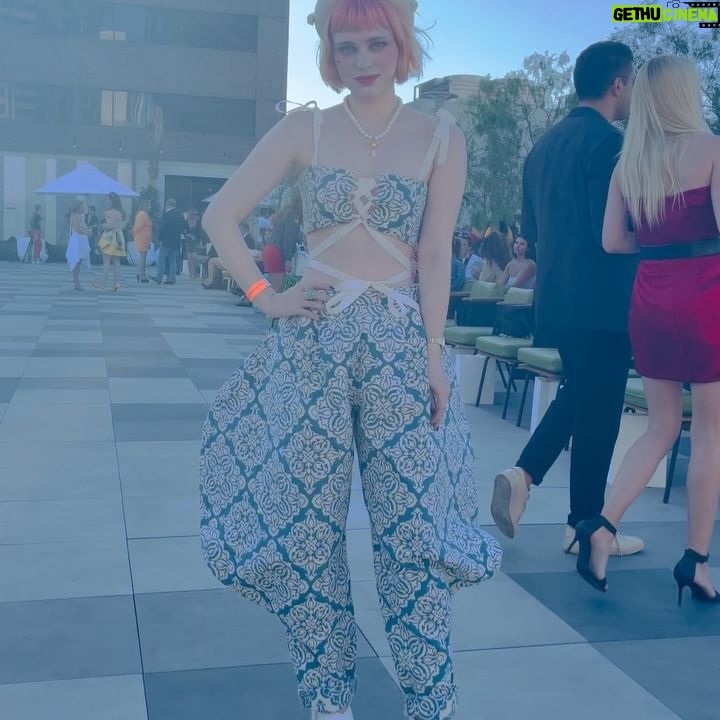 Sierra McCormick Instagram - Had a great time at the @weardorianwho show at #alangoofashionweekend and it was such a treat to wear this incredible look by @dorian.who herself. I’ll be dreaming of these pants forever…💭🌀