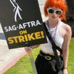 Sierra McCormick Instagram - I just love seeing so many people show up to support worker’s rights and take a stand against corporate greed 🥰 and I ~really~ love seeing this extend beyond the entertainment industry with other unions across the country demanding better conditions. Hot take (I guess) but a living wage and sustainability isn’t some huge fucking ask 🤪 #sagaftrastrong #unionstrong