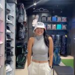 Sigi Wimala Instagram – Swinging into style with @gfore at my favorite golf store @mstgolf_id ! Because when it comes to fashion on the fairway, it’s always ‘fore’ the love of the game and looking tee-rific! #mstindonesia #mstgolf #gforegolf #gforeindonesia