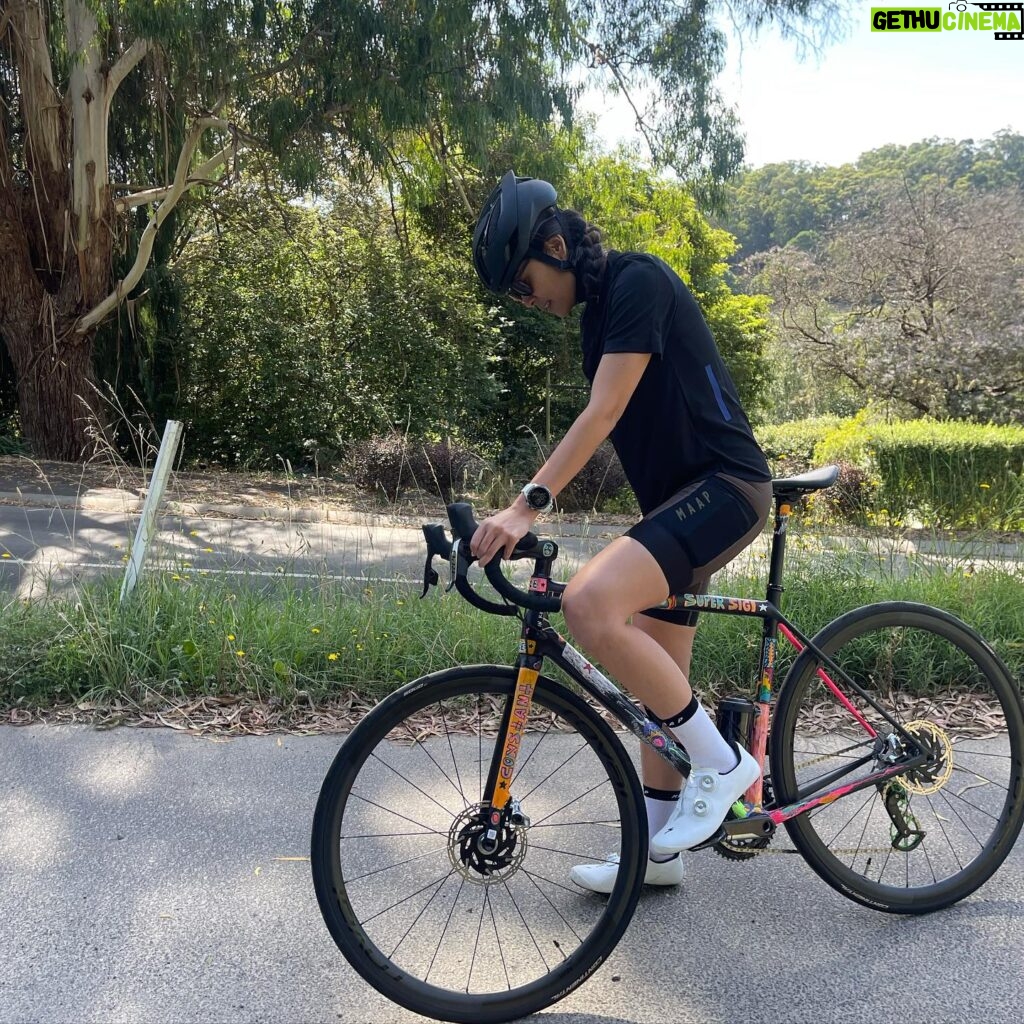 Sigi Wimala Instagram - Getting ready for the next 🚲 trip, blue sky and fresh air. #sigicycletravel #sigiridetravel #cyclingtrip