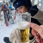 Sigi Wimala Instagram - Hakuba, thank you! 2nd time snowboarding, slightly better than last year. #hakubavalley #hakubahappo #snowboardingnewbie #wintergetaway