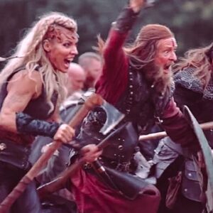 Silje Torp Instagram - Aaaand we're back!⚔️
The wait is over soon! ❤️
-
July 22nd is the official world wide release date for Norsemen season 3 aka The Prequel on #Netflix! 🏹- Hope you’ll enjoy it as much as Frøya and her fellow vikings enjoy to go on a raid! 🙌🏻
-
#norsemenseason3
