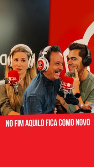 Sílvia Alberto Instagram - “No fim aquilo fica tudo como novo!”
O @zepmau chegou à RFM para uma entrevista de emprego no 6 PM 🤓
O emprego? Parteira... 😂

6 PM com @pedrofernandes_oficial e @silviaalberto.oficial