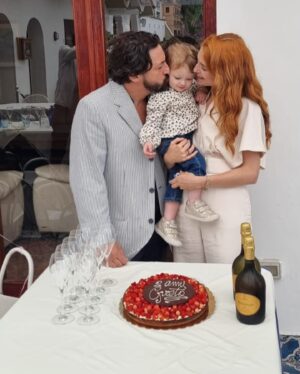 Silvia Mazzieri Instagram - Due meravigliosi anni 
Buon compleanno vita mia 🤍