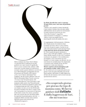 Silvia Mazzieri Instagram - Ringrazio @vanityfairitalia per aver messo in evidenza il “soffio vitale”che mi accompagna in questa nuova vita.

Ringrazio @alessandroperuggi per le bellissime foto e @wannabemgmt per il magnifico supporto.