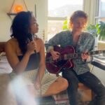 Simone Joy Jones Instagram - Some fun with Donald & Frank 🎸 @_cheeky.charlie 🎥 @blaizefobbe