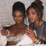 Simone Joy Jones Instagram - Dreams are getting bigger. friendships growing deeper, craft is getting better, doors are open wider, & the gratitude is overflowing. A night to remember at the Grammys! 😭 God is in the neighborhood yall!!! ✨ Hair by @joyboylace Face by @sage.white Accessories by @styledbyfern w/ @alexisbittar