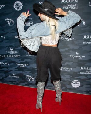 Simonna Instagram - Go Country for your Country🤠🤍💙❤️🫡
—
The 8th Annual ‘Babes in Toyland – Support our Troops’ at Academy LA on Thursday June 13th 2024 to benefit FOR THE TROOPS (@forthetroopschs_ )
Hollywood, California 🤍❤️💙
—
Hottest ever pictures by the coolest @ichrisbrody 🤩
—
Lashes: @uniklovebeauty
Nails: @nails.by.zuzu 
—
#BabesinToyland #babesintoylandcharity #supportourtroops #military #troops #country #style #Fashion #Beauty #RedCarpet #Charity #Party #Hollywood #losangeles #Lashes #Nails #Glam #TheAcademy  @academy__la @babesintoylandevents @babesintoylandcharity @thestevefowler