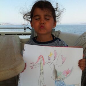 Sinem Güven Instagram - Aşkın resmî isimli çalışmasıyla @defne_ersonmez 😍😘😘😘😘#tbt2013summer