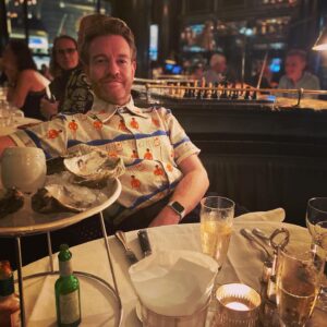 Siobhán McSweeney Instagram - Sometimes you’ve got to dust off your wheelchair, take a couple of paracetamol, root out a nice frock,and rock n roll off into the bright lights of London town to have a lovely dinner with a dear dear dear friend.