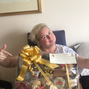 Siobhán McSweeney Instagram - Getting a hamper from #fieldssupervalu only confirms to me  what a good idea it was to break my leg in #skibbereen Honestly thank you. Very thoughtful and sweet.