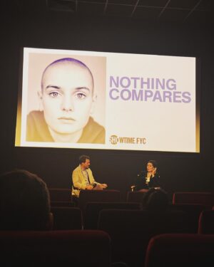 Siobhán McSweeney Instagram - Wonderful to see #nothingcompares fresh after it’s best doc win @bifa_film  Congratulations @kathrynferguson and team.