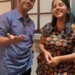 Sireesha Bhagavatula Instagram - Ghodey pe Sawaar with this family man - JK Talpade ji @mrfilmistaani sir, such a pleasure to meet you. Glad to hear you hum these lines between the interview sessions. 🤩😇