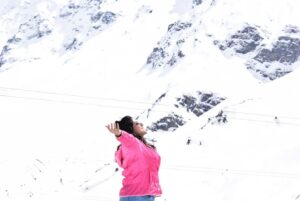 Sireesha Bhagavatula Instagram - A world full of Snow and Love ❄️💗