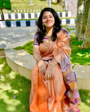 Sireesha Bhagavatula Instagram - 💜🧡💜